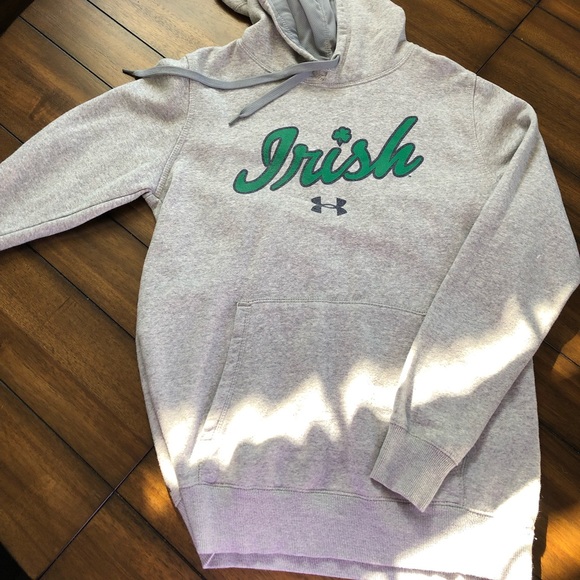Under Armour Sweaters - Under Armour Notre Dame Irish Hoodie ☘️